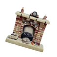 thumbnail image 2 of Muebles de escena en miniatura con chimenea para exhibición en ventana, modelo de bricolaje, estilo A, 2 of 4
