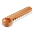 thumbnail image 2 of 15 Piezas Cucharas de Madera para Café Y Clip para Bolsas, Cuchara Medidora, 2 En 1, Sellador de Bolsas, 2 of 10