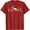 Red, variant on Womens Tees Casual Letter Print Short Sleeve Regular Fit Classic Crewneck Summer Urban Streetwear Stylish Graphic Tees