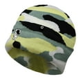 thumbnail image 5 of Dalix Astronaut Embroidered Beanie Warm Winter Space Cadet Knit Hat for Men in Green Camo, 5 of 5