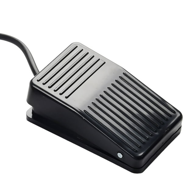 Bgsha TFS-1 Push Button Power Foot Pedal Switch Metal Momentary Electric Nonslip