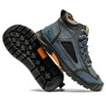 thumbnail image 2 of UOFEIY Men's Casual Leather Fashion Sneakers Ankle Chukka Boots Handmade Driving Shoes, 2 of 9