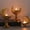 3 Pcs, variant on Eid Ramadan New Moon Shape Candle Holder,Ramadan Candlestick Holder,Moon Candle Stand Centerpieces for Eid M-ubarak Table Decorations (C)