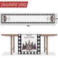 thumbnail image 2 of Rdsfhsp Christmas Tree Table Runner 13 x 72 Inch,Table Runners for Holiday Birthday Party,Farmhouse Christmas Decor for Kitchen Dinning Room Table, 2 of 5