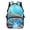 Coral Sea Turtle, variant on Pzuqiu 17 Inch Horse Print Backpack for Kids Ages 6-18 with Adjustable Padded Straps Large Capacity Elementary School Backpack for Back to School Travel Daily Use