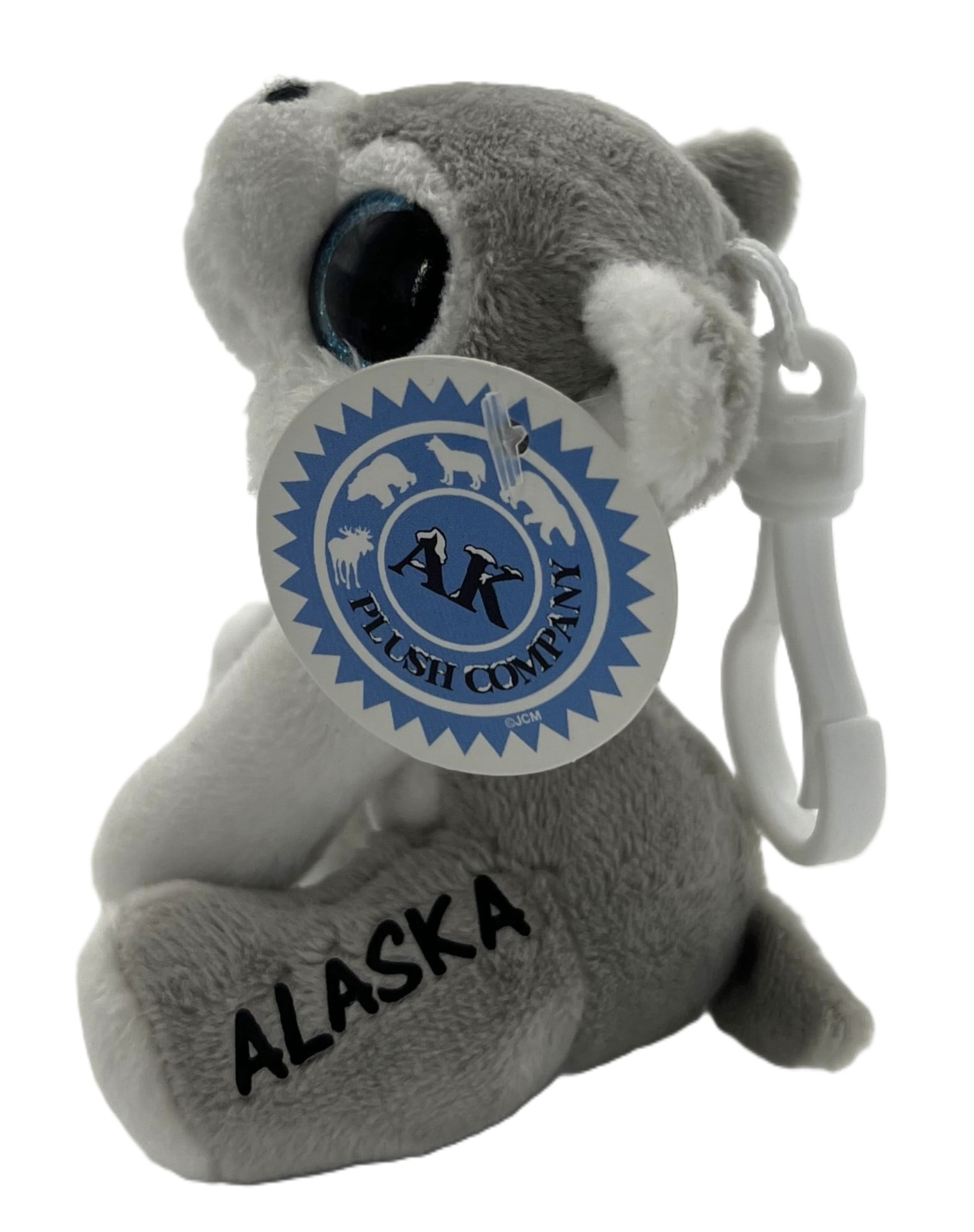 Alaskagift Ak Plush Wolf Clip-on