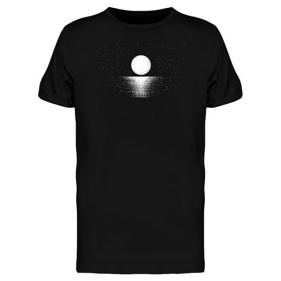 Reflection Of The Moon T-Shirt Men -Image by Shutterstock, Male XX-Large