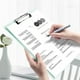 thumbnail image 4 of A4 Clipboard with Hook | Thickened Plastic File Folder Board | Multicolor | Durable Writing Surface | Organizes Letters & Documents | 31x22.5cm | Office Home Use, 4 of 6