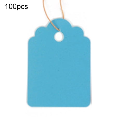 Frogued 100Pcs/Bag Plant Tags Waterproof Weather Resistant Plastic Colorful Hanging Plant Tags for Garden