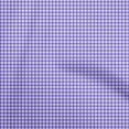 thumbnail image 1 of oneOone Cotton Silk Purple Fabric Check Craft Projects Decor Fabric Printed By The Yard 42 Inch Wide, 1 of 5