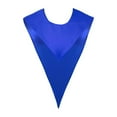 thumbnail image 2 of Endea Graduation Royal Blue Graduation V-Stole, 2 of 10