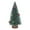 D, variant on 7.87'' Mini Christmas Tree, Wood DIY Crafts Small Pine Tree with Wooden Bases for Xmas Holiday Party Home Tabletop Tree Decor (Green)