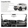 thumbnail image 3 of Custom Dashboard Cover for Chevy Silverado Tahoe Suburban GMC Sierra Yukon 2001-2006, UV Protective Dash Mat, Non-Slip Design, 3 of 17