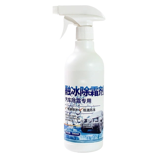 Qocolhg Deicing Agent for Car Windshield, De-Icers for Car Windshield Defroster, Melting Spray, Window Snow Spray, Deicing Spray, Melting Spray, Auto Windshield Defroster Deicing Spray, Clearance