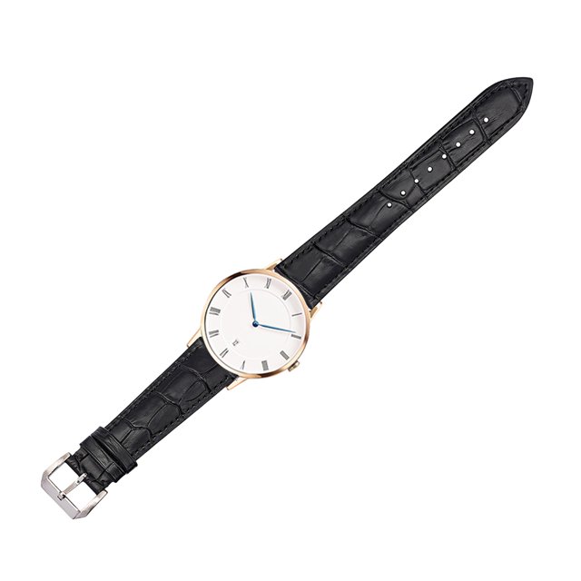 Correa de reloj de moda de cuero de grano superior resistente al agua correa de reloj moderna para hombres y mujeres Wdftyju Para estrenar