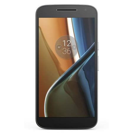 Motorola Moto G4 16GB XT1621 Unlocked GSM 4G LTE Octa-Core Android Phone w/ 13MP Camera - Black (Certified