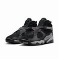 thumbnail image 2 of Ni - ke Size 12 Ni - ke Air Jordan 8 Retro Winterized Black Gunsmoke Silver Mens FD1334-001, 2 of 5