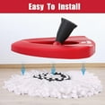 thumbnail image 3 of 6 inch Mop Replacement Base for O-Ceda Easy Wrin Spin Mop, Mop Head Cover, Plastic Mop Base Case Disc, 3 of 9