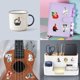 thumbnail image 4 of Cannity 50 pegatinas de vinilo impermeables de Cristiano Ronaldo, 4 of 7