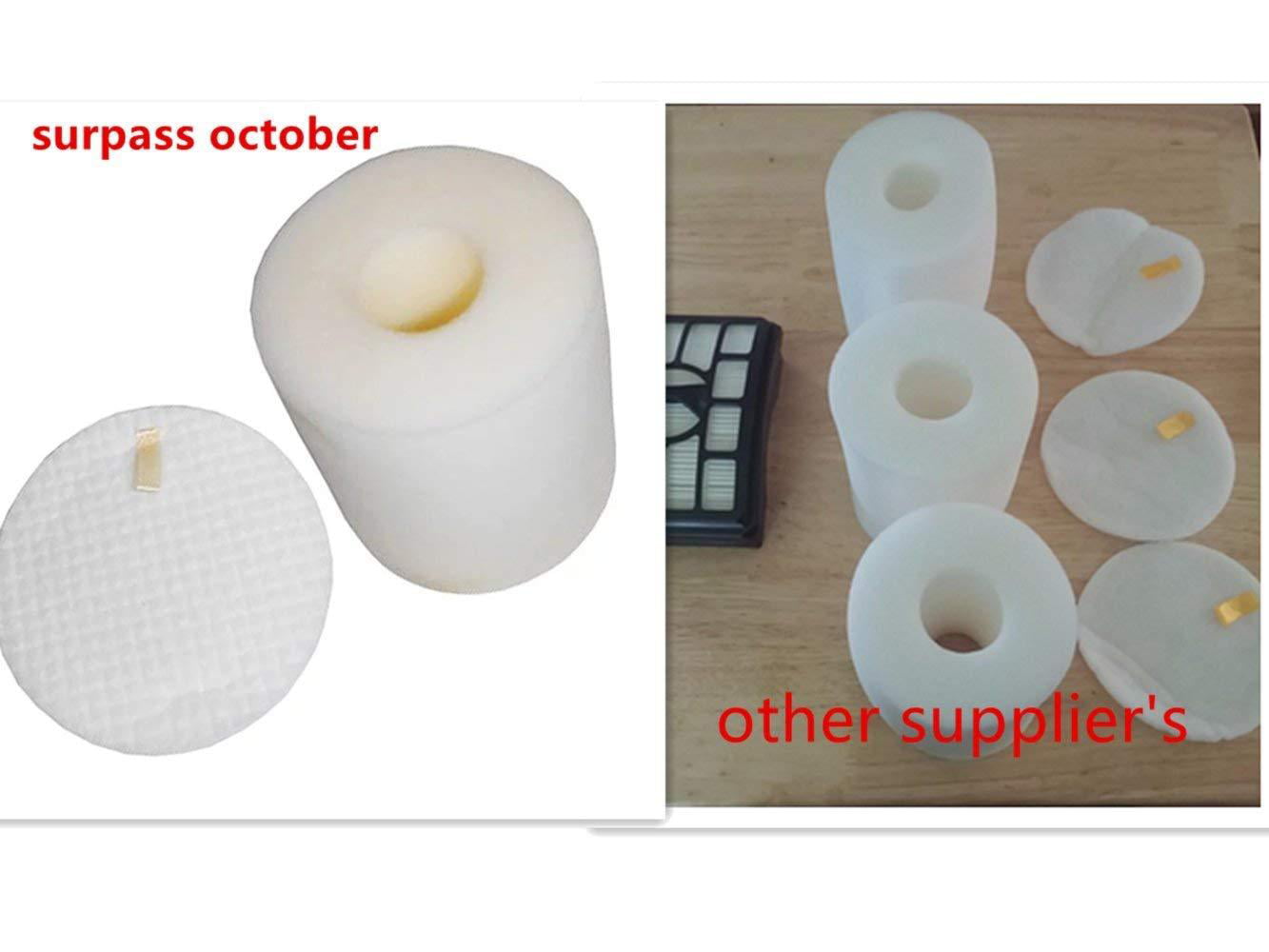 Replaces Part Numbers XFF500/XHF500 UV560 Includes 2 HEPA Filter 6 Foam Filters NV552 EFP HEPA Filter Kit for Shark Rotator Pro Lift Away Vacuum Cleaner Models NV500 