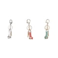 thumbnail image 2 of Maoww High Heel Shoe Keychain Rhinestone Crystal Purse Girl Bag Decorative Keyring Car Key Chain Gift Girl Bag Decorative Alloy Keyring, 2 of 6
