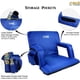 brawntide stadium seat with back support