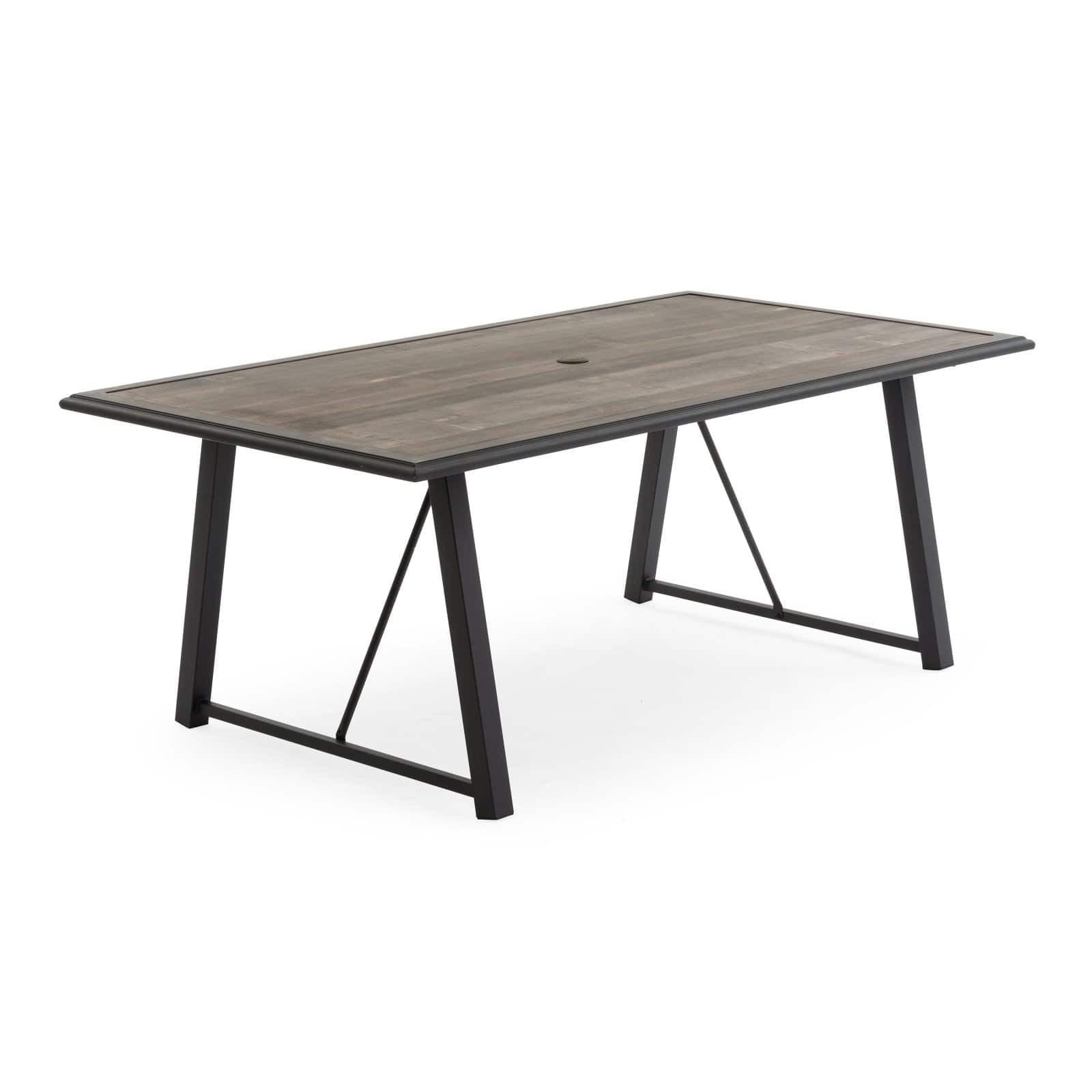 Belham Living Melrosa Wicker Outdoor Dining Table