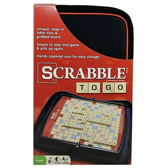 Winning Moves Scrabble to Go Travel Word Game