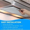 thumbnail image 2 of 2-Piece Metal Grease Filter for Cooker Hood 320x260mm, Mesh Filter Accessory for Cooker Hoods, 2 of 5