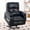 Black, variant on BALUS Power Lift Chair for Elderly with Heat and Massage,Dual Motor Electric Recliner Chair with Cup Holders and Side Pocket,Black