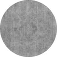 thumbnail image 1 of Ahgly Company Indoor Round Oriental Gray Industrial Area Rugs, 6' Round, 1 of 4