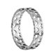 thumbnail image 2 of Fiudx Anillo de Corazón, Elegante Anillo de Acero a La Moda, Anillo de Diseño para Pareja, Combinación Versátil de Joyas, para Uso Diario En Ocasiones Especiales, Regalo Perfecto para Seres Queridos,, 2 of 5