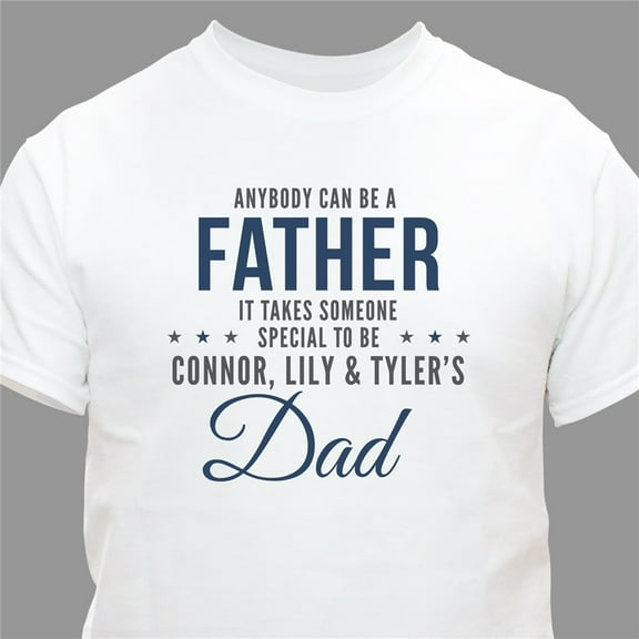 Personalized Dad T-Shirt by Gifts for daddy