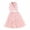 Pink, variant on Baby and Toddler Girls Sets Two Piece Vest Top Collar Pleated Skirt Kids Outdoor Clothes,Hot Pink,Size 4 -5 Years
