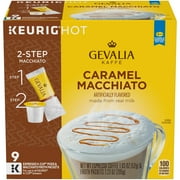 Gevalia Frothy 2-Step Caramel Macchiato Expresso K-Cup® Coffee Pods & Froth Packets Kit, 9 ct Box