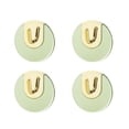 thumbnail image 1 of Gancho multiusos de 4 piezas, colgador de pared autoadhesivo para ropa, bolso, ganchos para llaves, estante sin perforaciones, rodamiento fuerte, Almacenamiento y organización del hogar Marron oscuro Toystoory HA066248-02, 1 of 6