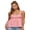 Pink, variant on LMLYSoH Women's Babydoll Tank Tops Stylish Lace Trim Solid Color Loose Hem Square Neck Spaghetti Strap Sleeveless Camisoles