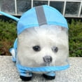 thumbnail image 6 of Denbek Dog Snow Suit with Boots, Waterproof Dog Raincoat with Hood for Small Dogs Rain Poncho Jumpsuit with Rain Boots Puppy Hooded Slicker Rainwear Four-Legged Pet Rain Jacket for Walking, Blue-L, 6 of 9