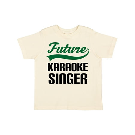 

Inktastic Future Karaoke Singer Boys Toddler T-Shirt