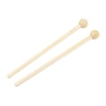 thumbnail image 2 of Almencla 2Pcs Marimba Mallets Wooden Drumsticks Musical Toys Multifunctional Percussion Sticks Wood Drum Stick for Xylophone Hand Drum, 2 of 8