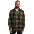 thumbnail image 2 of Bobcat Men's Flannel Shirt - Micro Polar Woven Long Sleeve Button Down Shirts for Men (Sizes: S-XL), 2 of 7