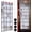 white, variant on Over The Door Organizer For Cruise Ships|Magnetic Door Organizers with 24-Pocket for Cruise Ship|55"x21"|Cruise Over the Door Organizer,Magnetic Shoe Rack for Cruise,Behind-Door Storage