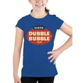 thumbnail image 2 of Officially Licensed Dubble Bubble Classic Gum Logo Youth's T-shirt, 2 of 3