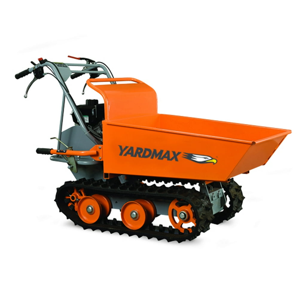 YARDMAX YD8103 Track Barrow, 660 lb. Capacity, Briggs and Stratton