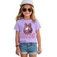 thumbnail image 2 of Hessimy Girls/Toddlers Cotton T-Shirts Crewneck Short Sleeve Summer Tops Kids Clothes Tees,Toddler Tee(Purple,11-12 Years), 2 of 4