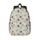 thumbnail image 1 of Easygdp Funny Cat White Mochila Ligera de 15 Pulgadas para Estudiantes, Mochila Cómoda para la Escuela y Viajes, Correas Ajustables, 1 of 6