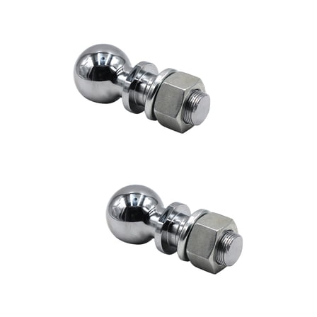 2 PCS Truck Trailer Parts Hitch Mount Towing Trailer Bumper Connector 10.6*5cm