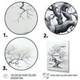 thumbnail image 3 of Designart "White Tree euphony Landscape II" Floral & Botanical Canvas Print, 3 of 5