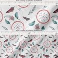 thumbnail image 2 of Soimoi Cotton Voile Fabric Feather & Dream Catcher Home Decor Print Sewing Fabric Yard 42 Inch Wide, 2 of 7