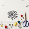 thumbnail image 1 of OULII 50Pcs Alloy Metal Flower Spacer Bead Caps for Decorative Jewelry Crafting Projects, 1 of 4